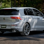 MBRP 2022 VW Golf GTI MK8 T304 SS 3in Cat-Back Exhaust 2.5in Dual Split Rear w/ Carbon Fiber Tips