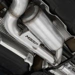 MBRP 2022 Volkswagon Golf R MK8 3in Cat-Back Quad Rear w/ Carbon Fiber Tips Valve Delete Exhaust