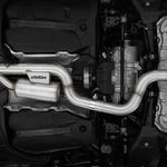 MBRP 2022 Volkswagon Golf R MK8 3in Cat-Back Quad Rear w/ Carbon Fiber Tips Valve Delete Exhaust