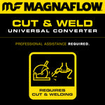 Magnaflow Conv Univ 2.50 1/O2 CA