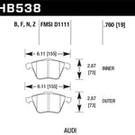 Hawk HP+ Street Brake Pads