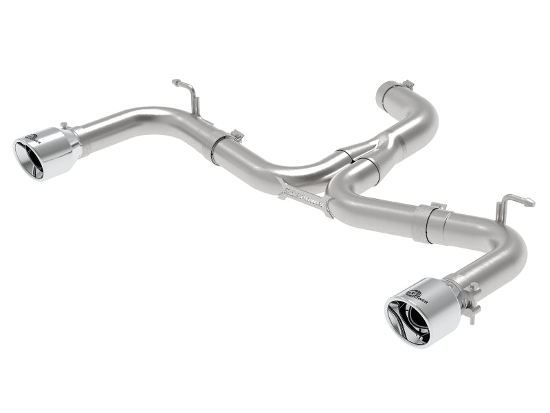 aFe MACH Force-Xp 3in to 2-1/2in Stainless Steel Axle-Back Exhaust - 15-17 Volkswagen GTI - Shifted Motorsports