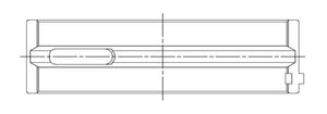 ACL Audi RS3 2480cc 5 Cyl. Turbo (EA855 EVO) RACE Series Main Bearings - STD Size (Extra Oil Clrnc)
