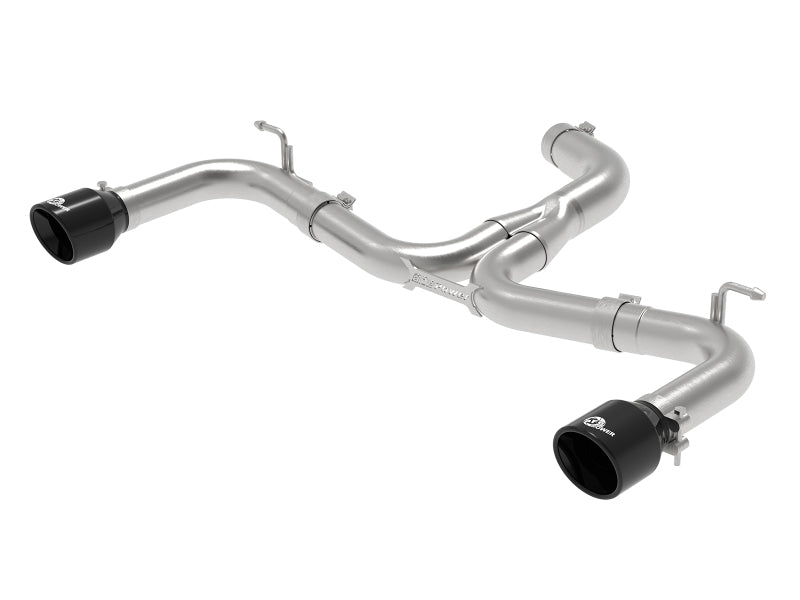 aFe 18-20 VW GTI (MK7.5) 2.0L MACH Force-Xp 3in to 2.5in 304 SS Axle-Back Exhaust System-Black Tips - Shifted Motorsports