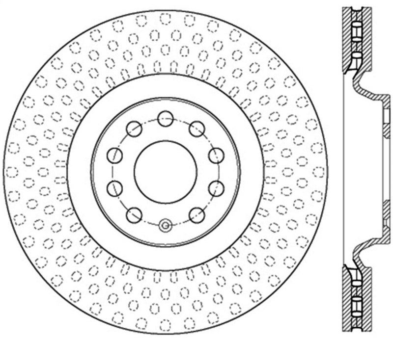 StopTech Slotted Sport Brake Rotor - Shifted Motorsports