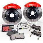 StopTech 15 Audi S3 /15 Volkswagen Golf R Front BBK w/ Yellow ST-40 Caliper Slotted 355X32 2pc Rotor