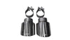 Corsa 10-14 Volkswagen R Mk6 Polished Two 4.0in Polished Pro-Series Tips