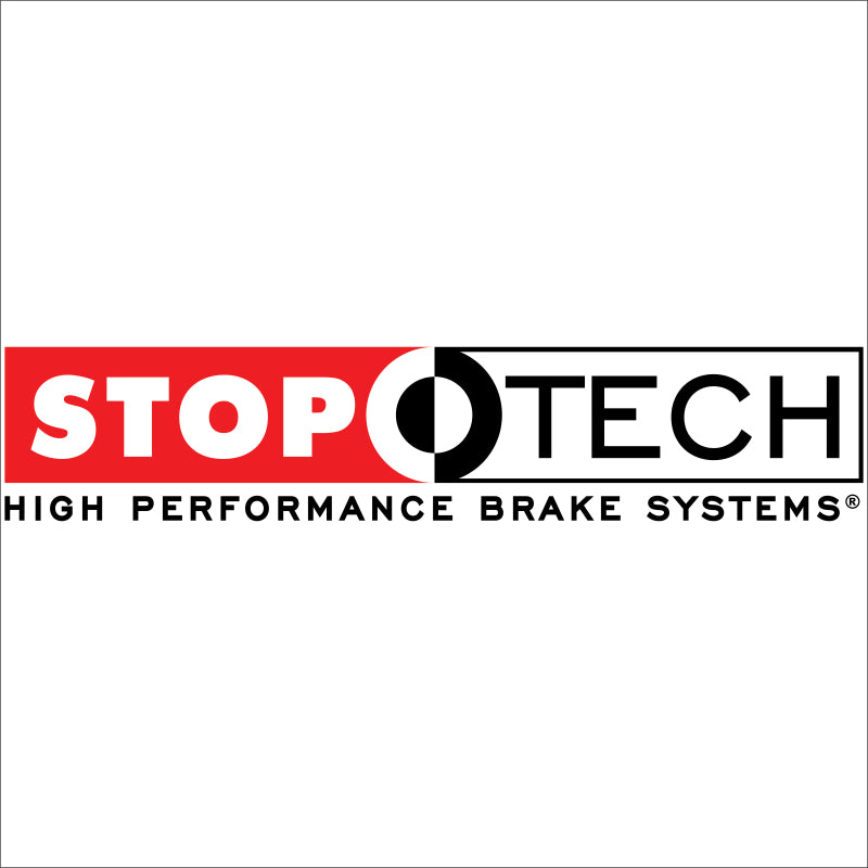 StopTech Power Slot 06-10 Audi A3 / 09 VW CC (Passat CC) / 06-09 GTI Mk V Left Rear Slotted Rotor - Shifted Motorsports