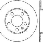 StopTech 00-06 Audi TT Left Rear Drilled Rotor