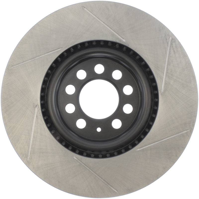 StopTech Power Slot 3/99-06 Audi TT/00-06 TT Quattro / 03-05 VW Golf GTi Right Front Slotted Rotor - Shifted Motorsports
