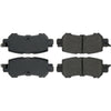 Centric Premium Semi-Metallic Brake Pads w/Shims & Hardware - Front